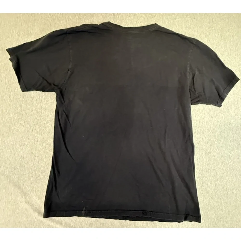 Vtg Tennessee Volunteers State of TN Black T Shirt Adidas Go to Tee Y2K